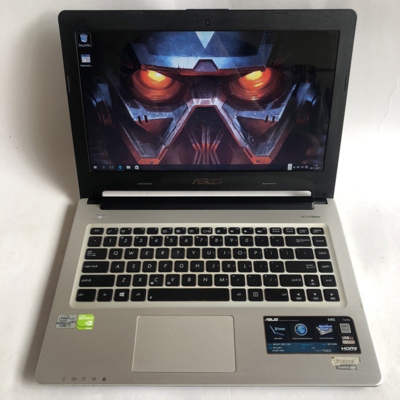 Laptop Asus Gaming Editing Render Corei i7 gen 3 Dual Vga Nvidia 2GB - Ram 8GB Ssd256GB