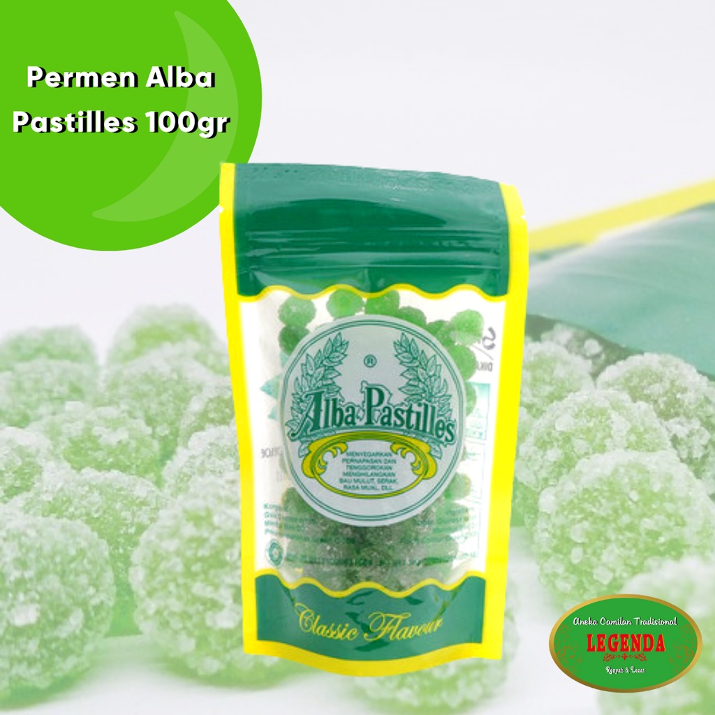 

Permen Mint Alba Pastilles pastiles 100gr