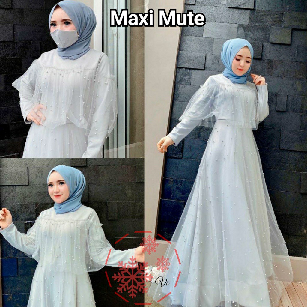 MX MUTE Busana muslim wanita Baju muslim wanita Dress muslim wanita modis
