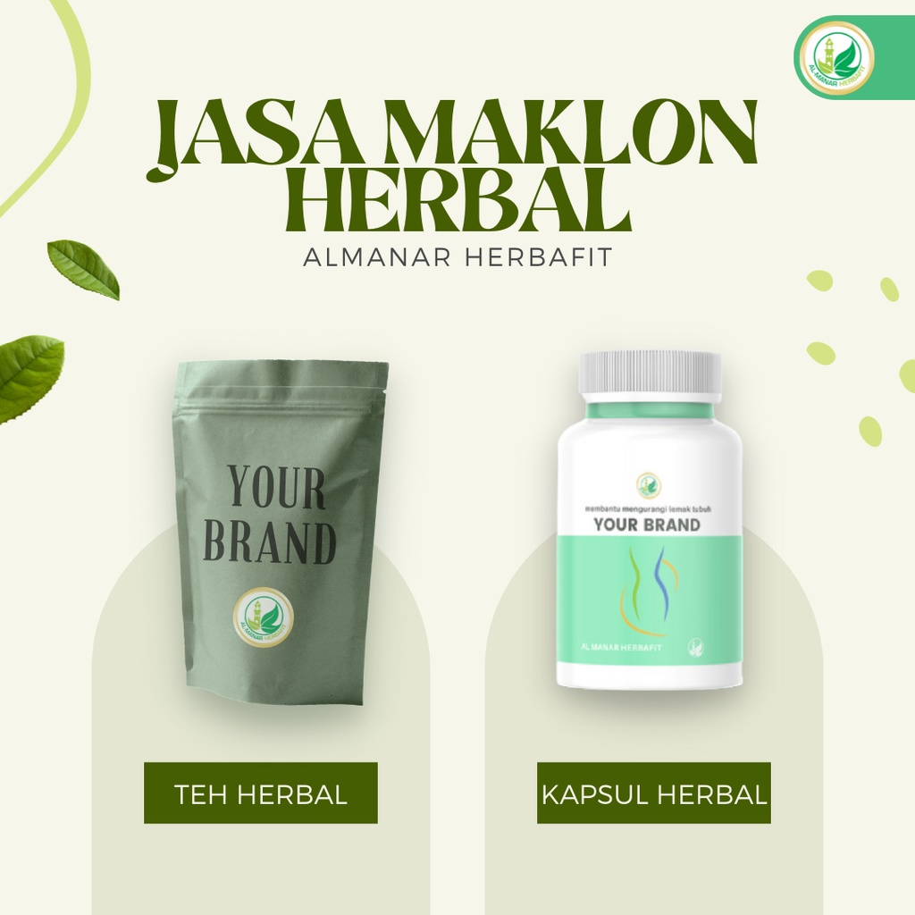 jasa maklon teh herbal pelangsing terbaik almanar herbafit