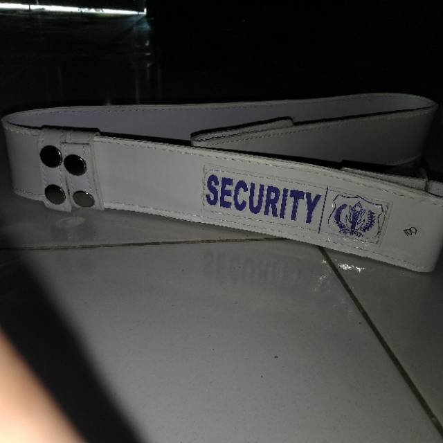 Kopel satpam/kopel security/sabuk