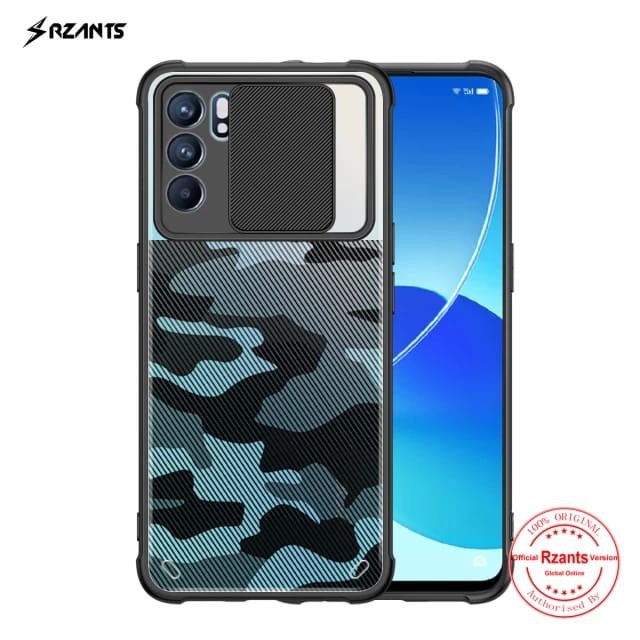 OPPO RENO6 RENO 6 4G / 5G SOFT CASE CAMO CAMERA PROTECTOR