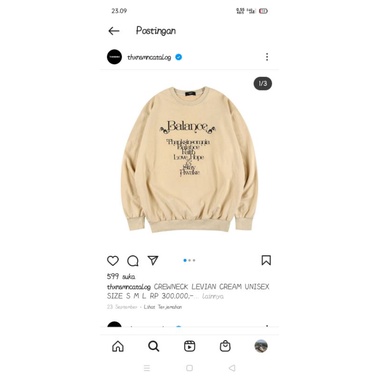 Crewneck thxnsmn L&M