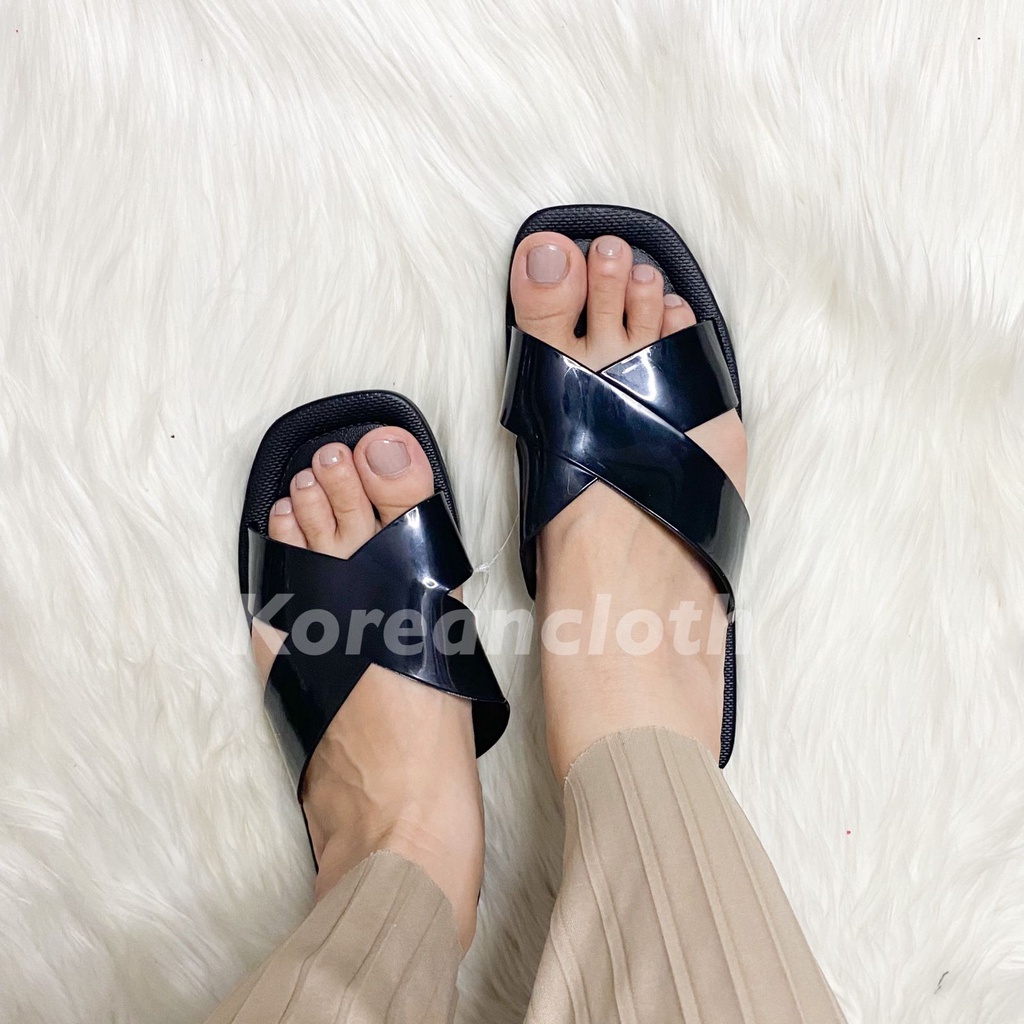 BALANCE 1246-11 SANDAL SLOP JELLY WANITA SANDAL IMPORT KARET TERMURAH