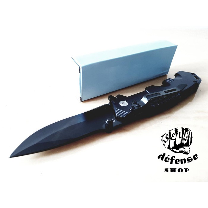 PROMO COD Pisau Lipat Survival/Cold Steel Black Sable U.S.A
