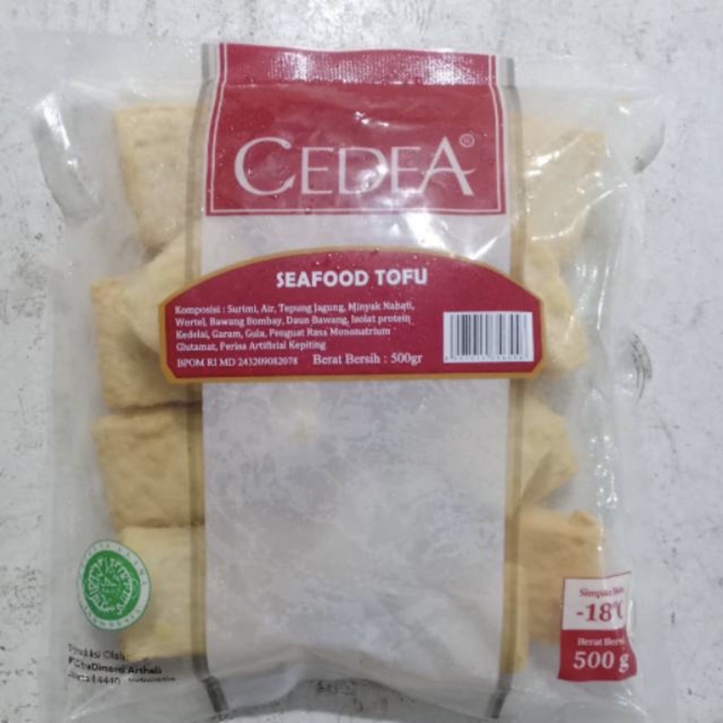 

CEDEA Premium Seafood Tofu 500gr