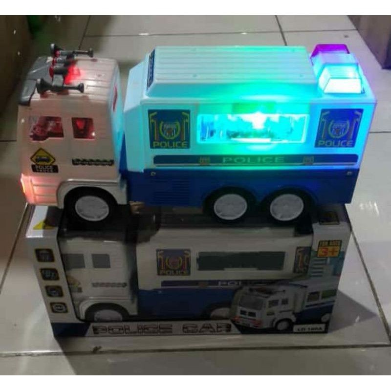 TRUK POLICE/MAINAN MOBIL POLISI