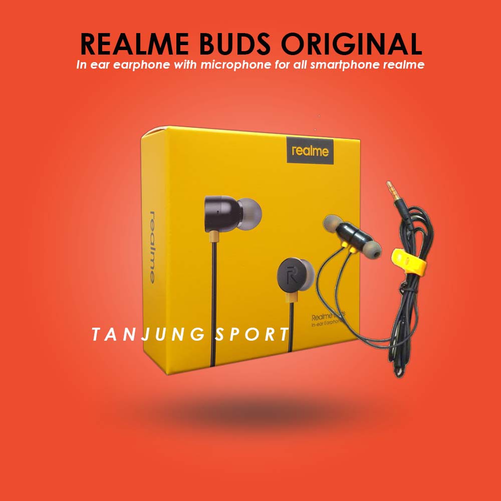 Headset Realme Buds in Ear MA10 Original