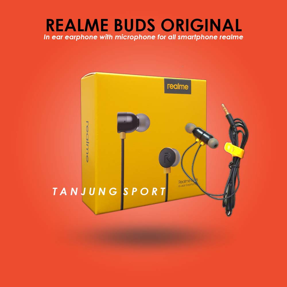 Headset Realme Buds in Ear MA10 Original