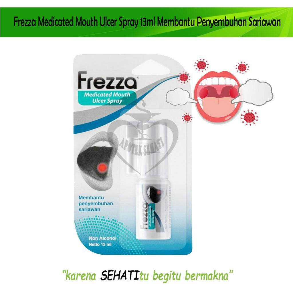 Frezza Medicate Mouth Spray Semprot Sariawan