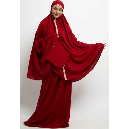 Mukena Cantik Zammira Bahan Katun Rayon Premium (100% ORIGINAL) free ziplock&tuspin