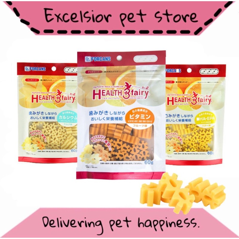 Snack anjing dental health fairy - Korea