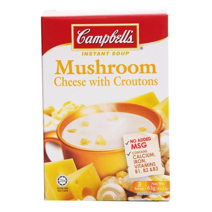 

CAMPBELL'S Campbell's Instant Soup - Cheese/ Chicken/ Corn/Mushroom