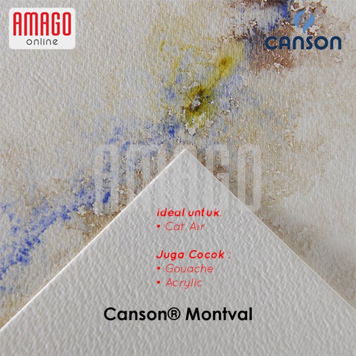 

Sketsagambar- Canson Montval - 152X1000 Cp - 300G (Roll) - 200802101 -Buku-Gambar-Sketsa.