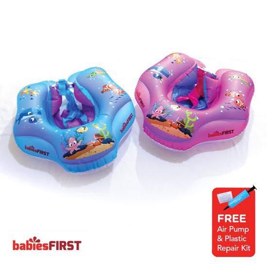 [FREE POMPA] BAN RENANG BAYI BABY FLOW / PELAMPUNG RENANG ANAK / Swim Trainer Babiesfirst swim trainer Doctor Dolphin swim trainer - Ban Renang bayi - Doctor Dolphin Armdands Pelampung