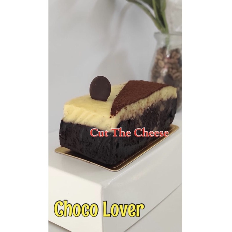 

Chocolate lover cheese brownies