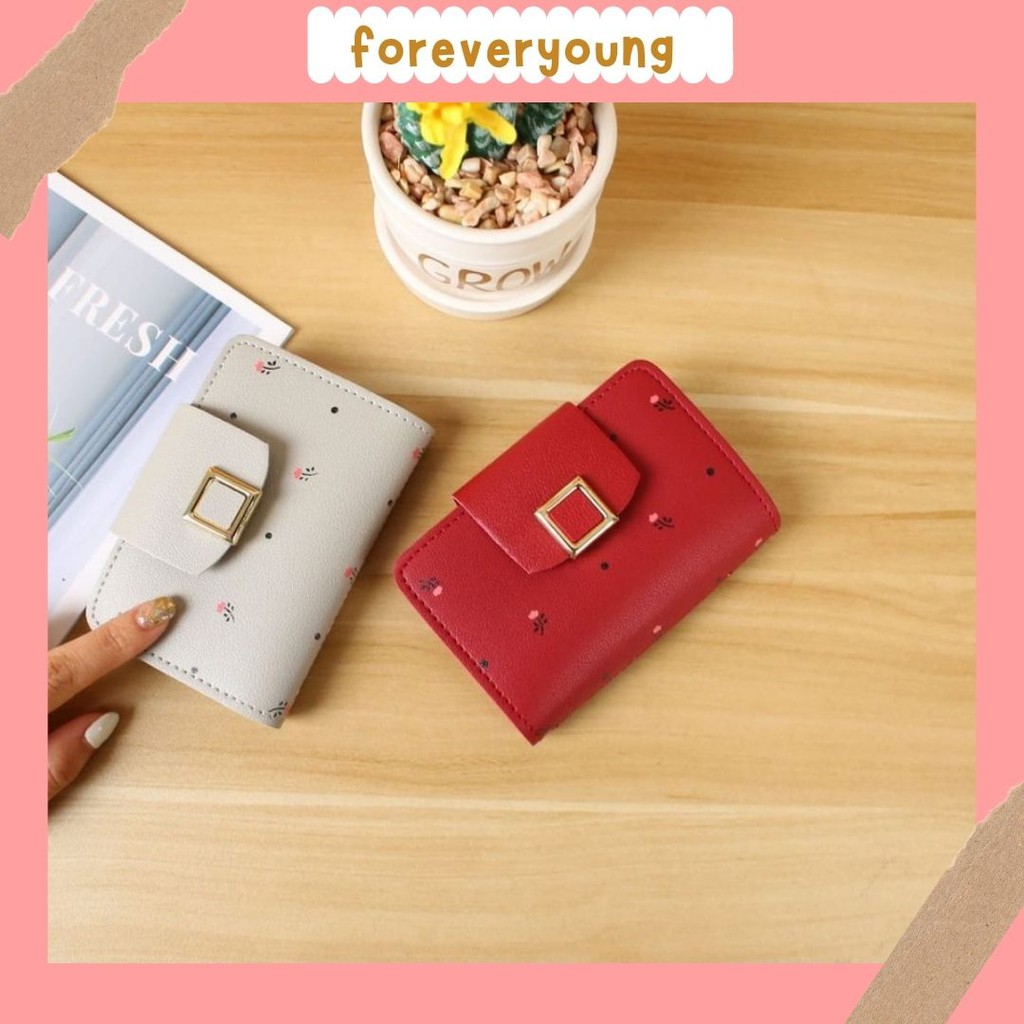 ( Fy )DOMPET KARTU  WANITA DMPET KARTU PENDEK  IMPORT REALPICT