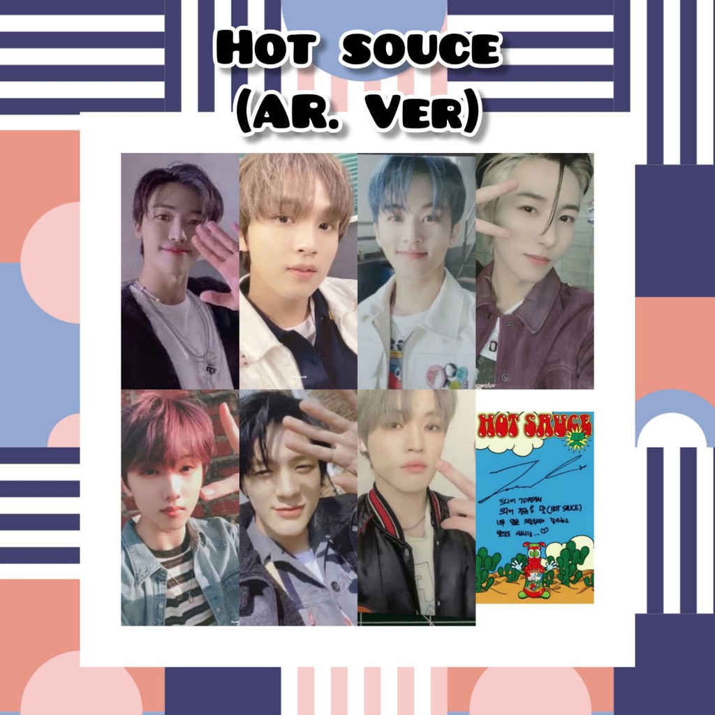 PHOTOCARD UNOFFICIAL  | NCT DREAM | HOT SOUCE | AR | FREEBIES | PART 2/4