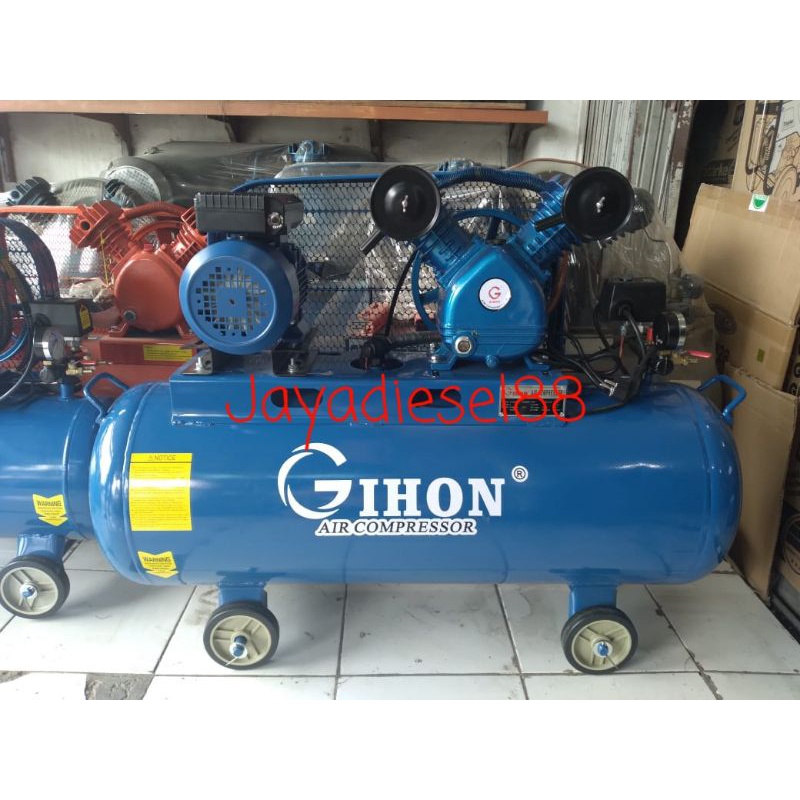 Kompresor Gihon 1Hp + Dinamo 1Hp Otomatis