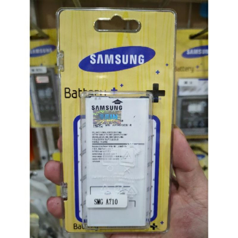 BT BATERAI/BATTERY SAMSUNG ORIGINAL 100% A710/A7 2016 + PACK IMPORT