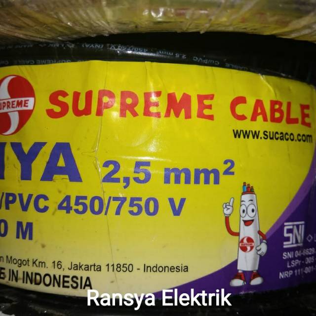 Kabel Supreme NYA 2.5mm @100m