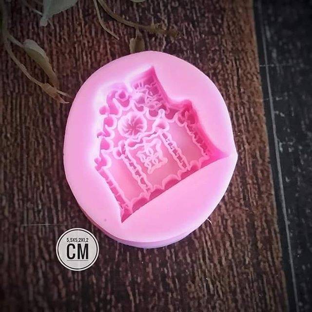 Catakan Silikon/Silicone Mold/Cetakan Coklat kode qwel