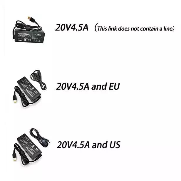 Adaptor Charger Laptop Lenovo90W 20V 4.5A AC USB Adapter Laptop Charger Lenovo Ideapad S210 S215 U330 U330P U430 U430P U530 Z410 Z510