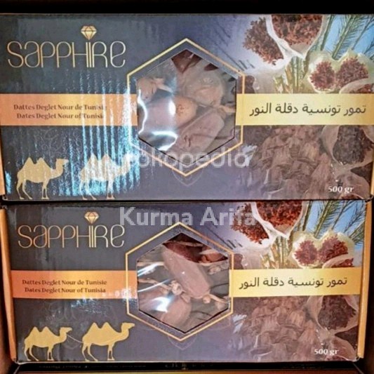

Kurma Deglet Nour Tunisia Tangkai 500 gram