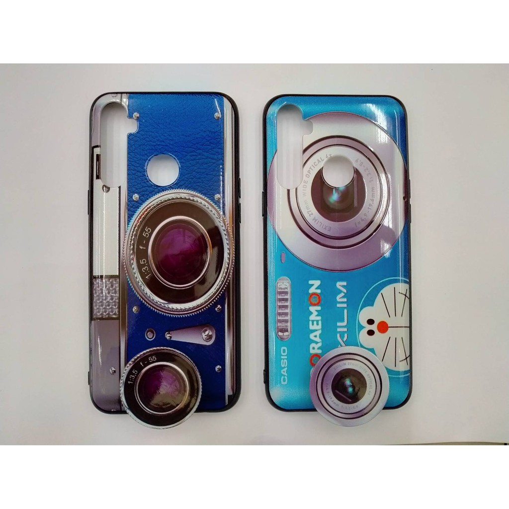 Casing REALME 5 5i C3 Case Fuze Casing Camera GRATIS Popsocket Karakter Lucu