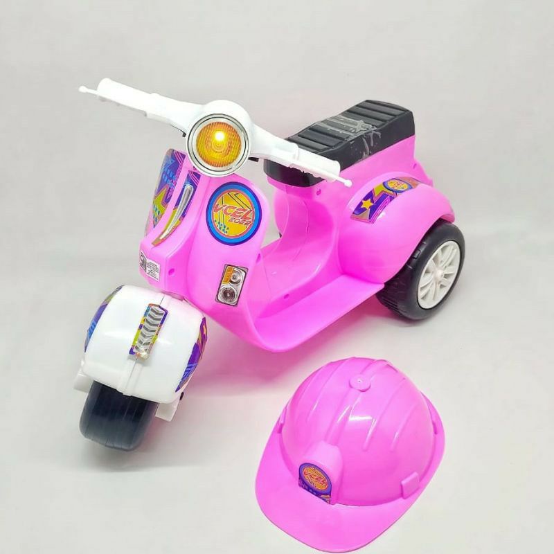 Mainan anak vespa music & lampu LED 13 pilihan music vc EL 2022 terbaru