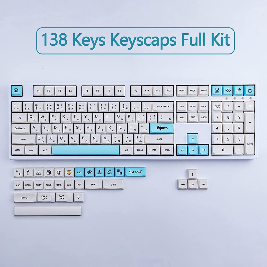 KEYCAPS SEA SALT THEME Japanese Root - XDA PROFILE PBT