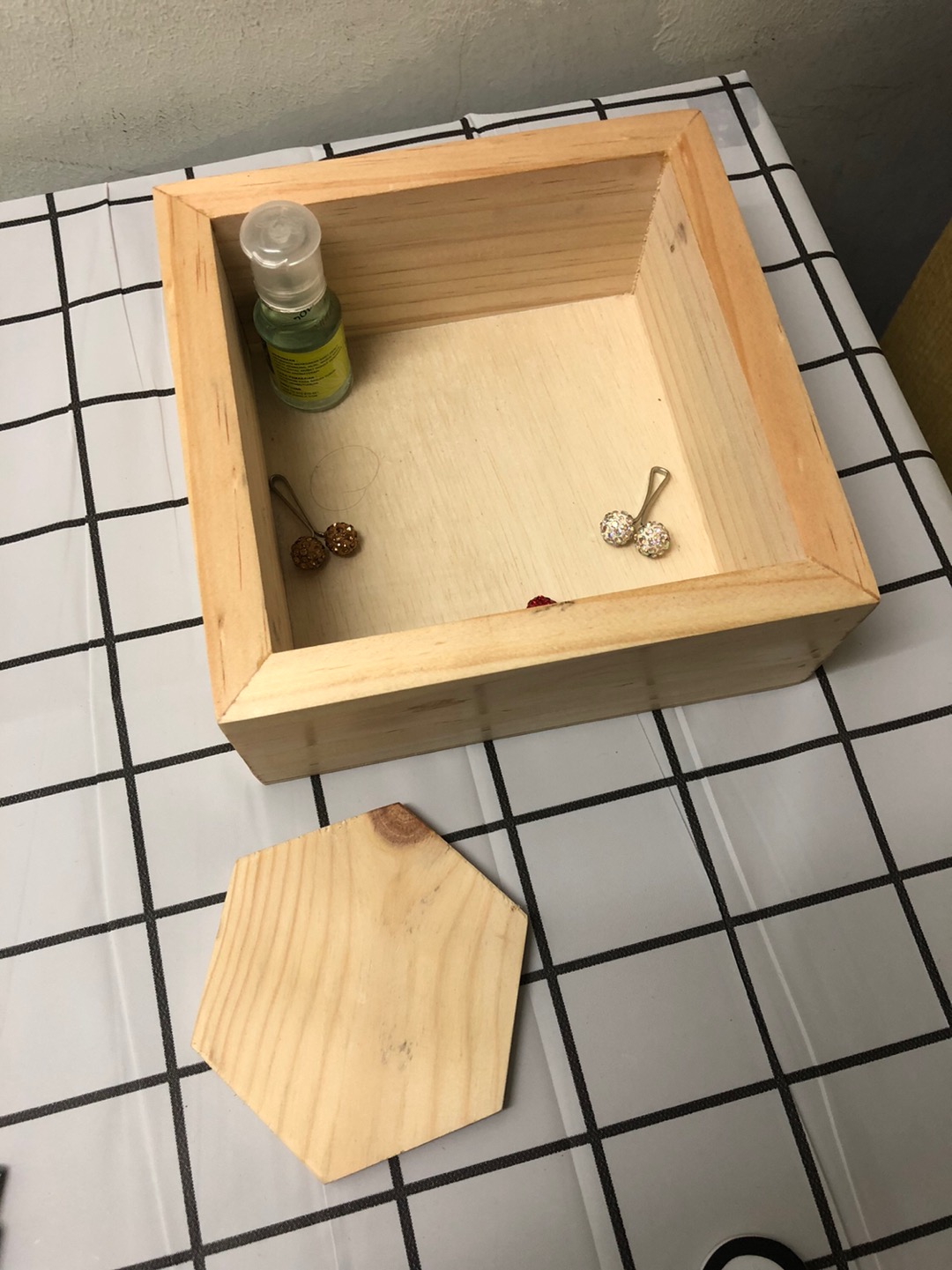 15x15cm Kotak Seserahan Hantaran Kayu Murah Unik Vintage Jati Belanda Box Kayu