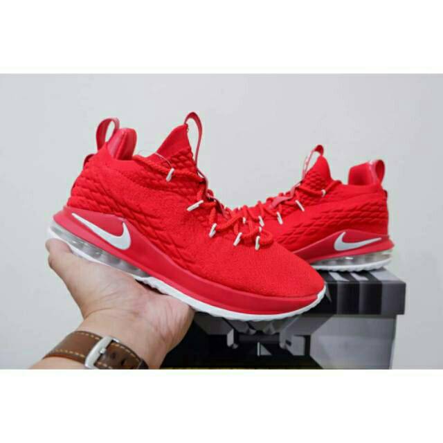 red lebron 15