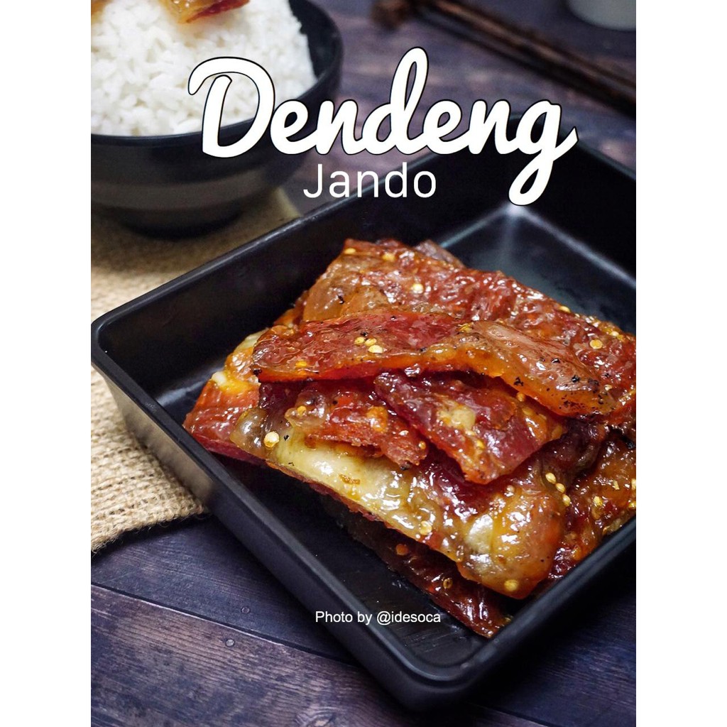 

DENDENG JANDO HOMEMADE TERENAKK! MAKANAN HITS KEKINIAN! 75% JANDO 25%DAGING SAPI ASLI dan HALAL!