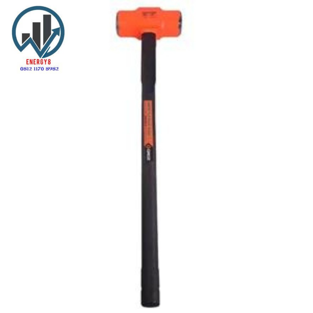 SLEDGE HAMMER | PALU BATU GAGANG FIBER | BODEM PALU GODAM 4 KG | 18LB