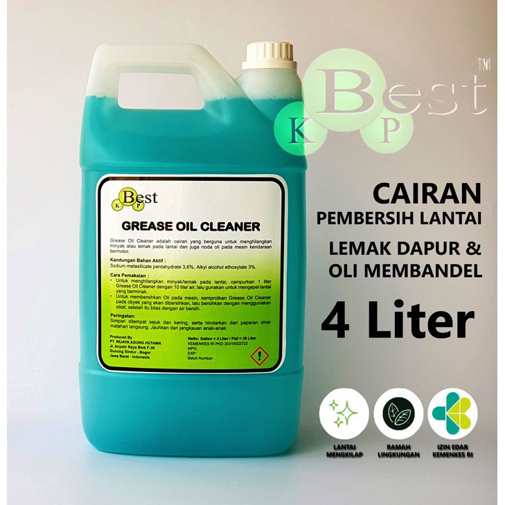 Jual BEST GREASE OIL CLEANER (GALON) Indonesia