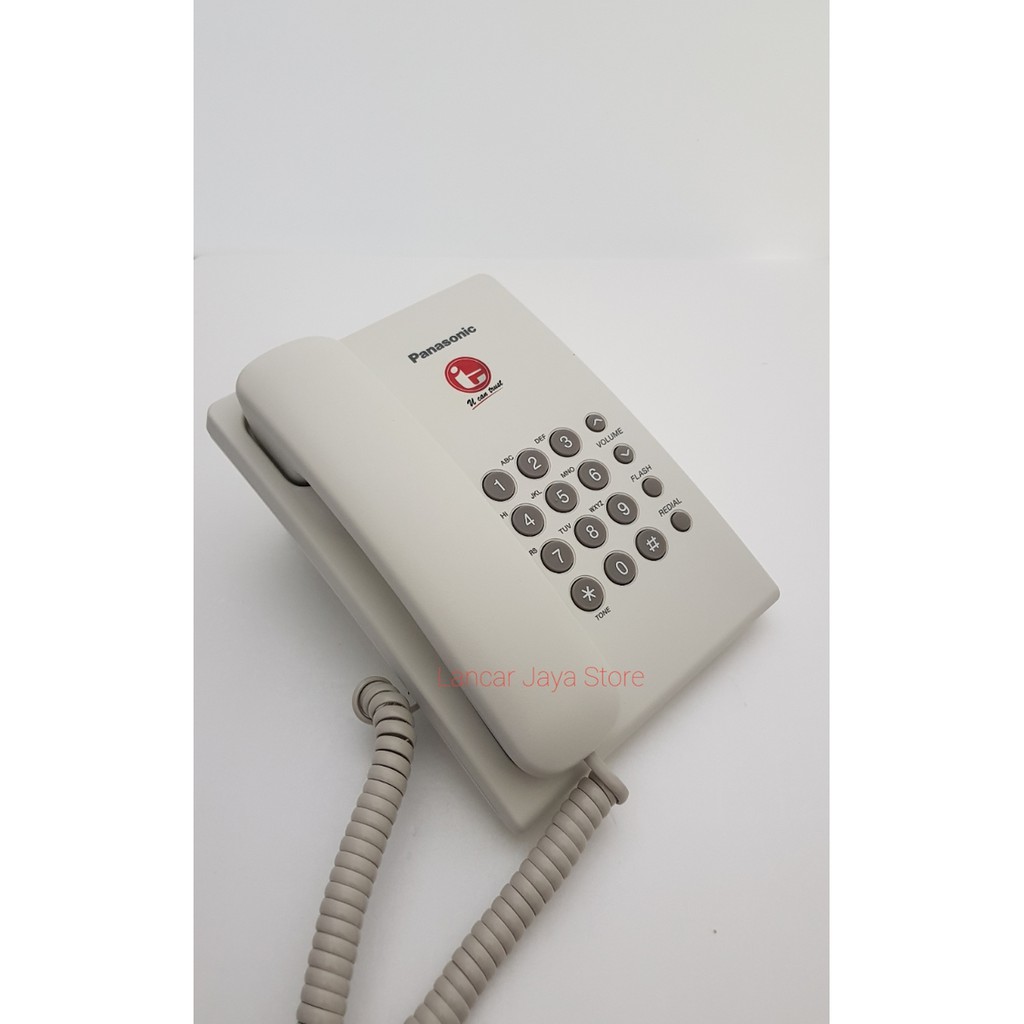 Telepon Rumah / Telepon Kabel / Telepon Kantor Panasonic KX-TS500 W