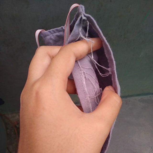 Masker Kain 2 Ply / 2 Lapis / 2 Layer Hijab Bisa Di Isi Tisu Garansi Karet Rusak Ganti Baru