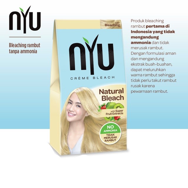 ✦SINAR✦ NYU Creme Hair Color | NYU Pewarna Rambut | Semir Rambut