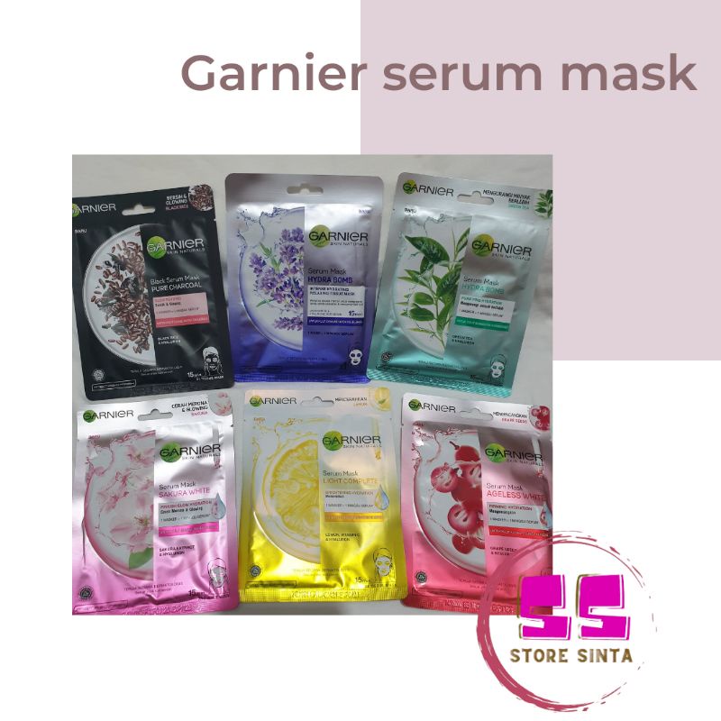 Garnier Serum Mask / Masker wajah