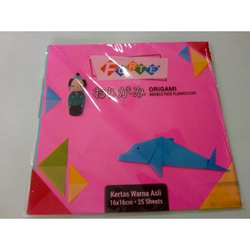 

Forte Origami Kertas Warna Besar 16x16 cm