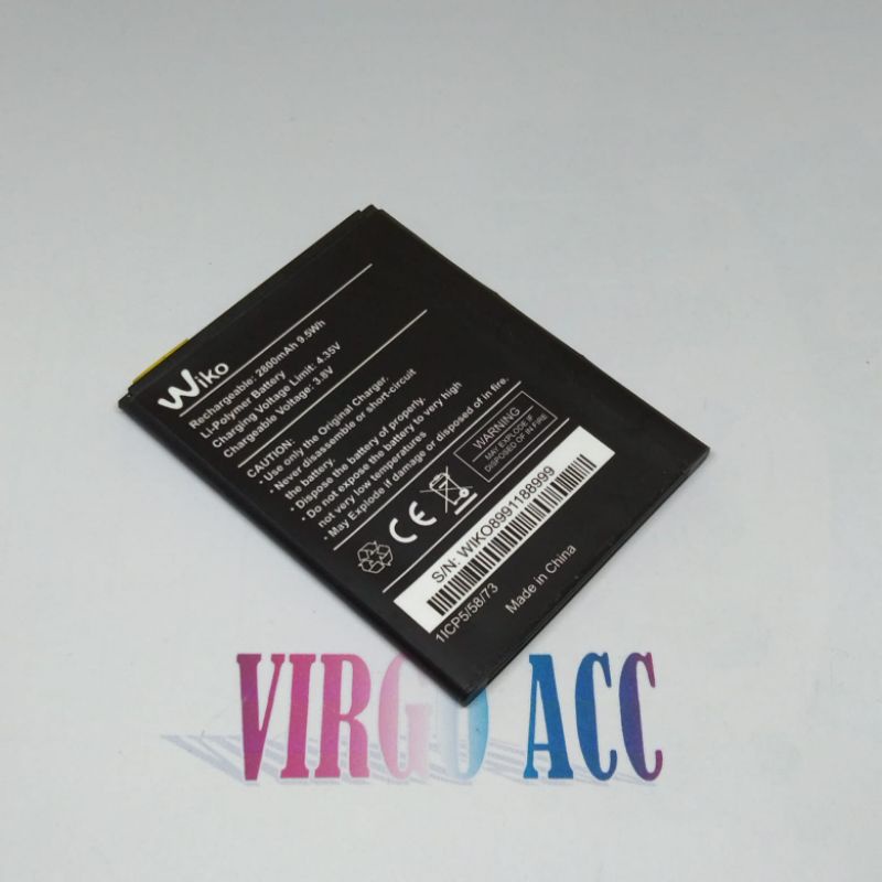 Baterai Batre Battery Wiko Tommy 3 / Wiko Tommy 3 Plus K600 K600AG Original Battery Hp
