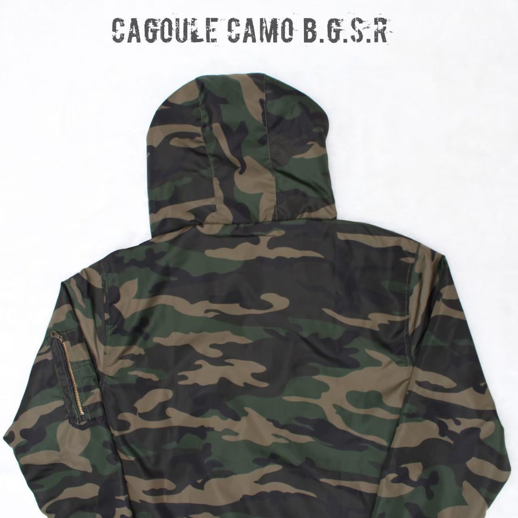 JAKET CAGOULE CAMO ARMY WATERPTOOF- JAKET PRIA HOODIE PARASUT PARASIT LORENG ANTI AIR JAKET DORAEMON