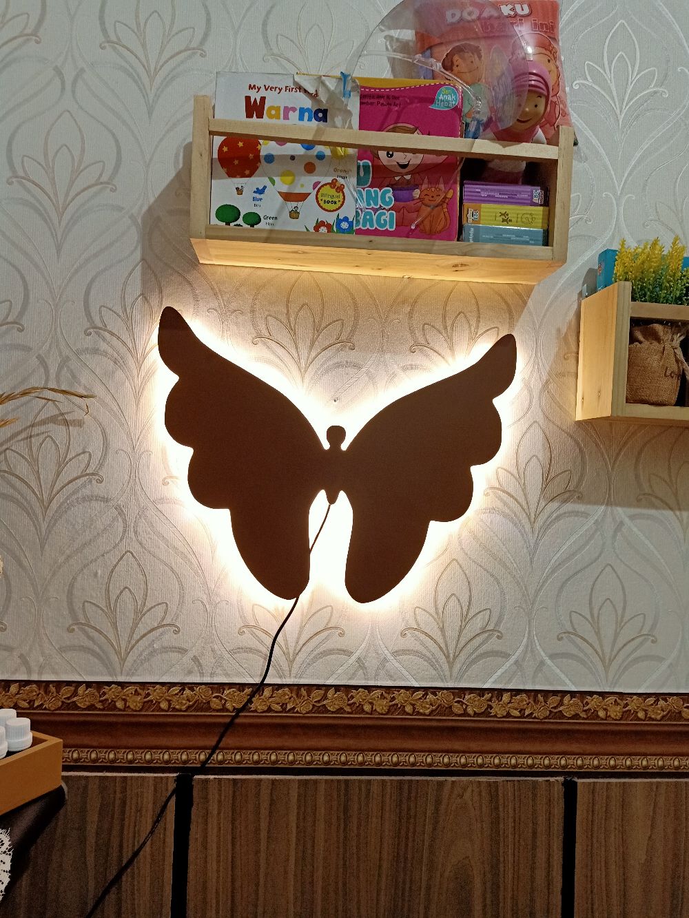 Lampu Dinding Ukuran Besar Dekorasi Dinding Lampu Tidur Lampu Belajar Hiasan Dinding Kamar Anak