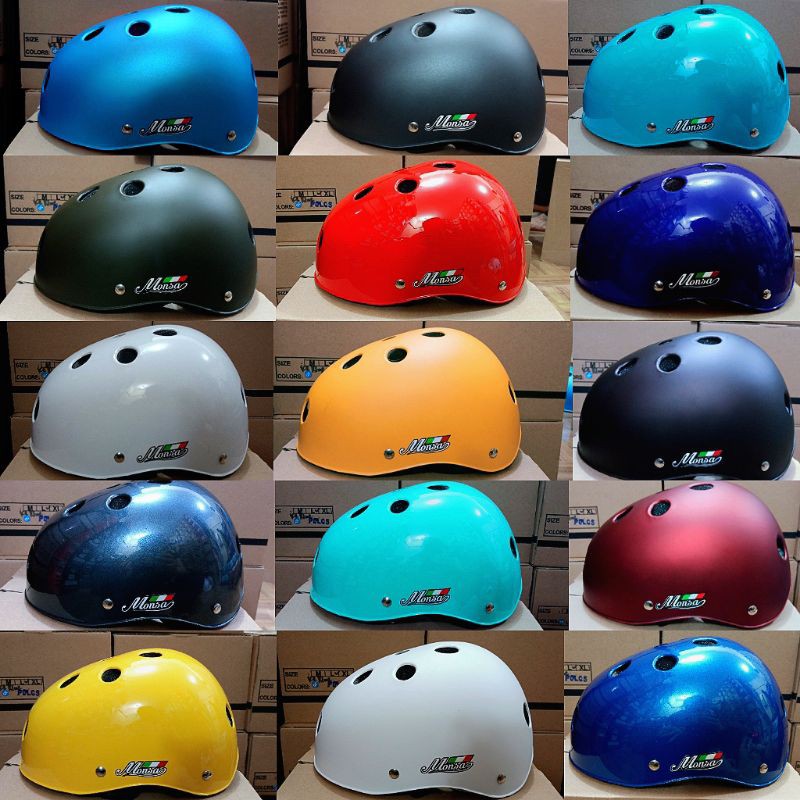  PROMO Helm Sepeda MONSA  helm  sepeda  batok sepeda  lipat 