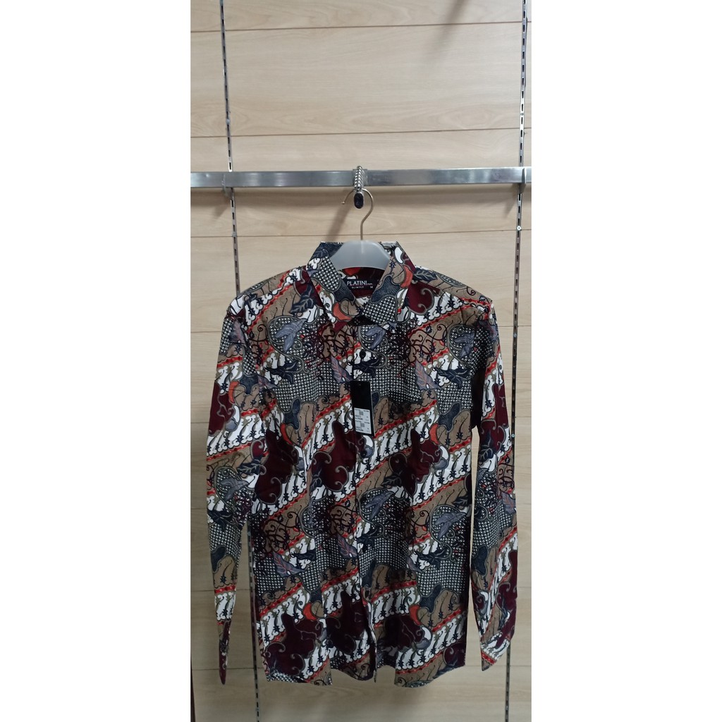 PLATINI BATIK PRIA/460412/BATIK PANJANG/KEMEJA BATIK