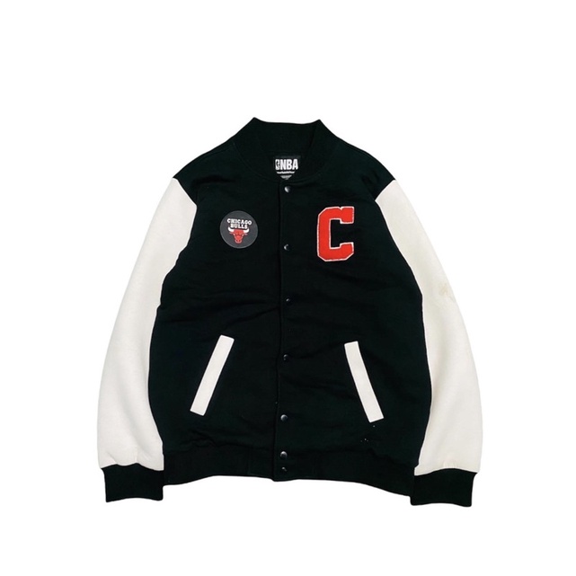 jaket varsity chicago bulls second original not lakers second raiders second