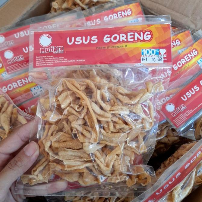 

Keripik Usus Goreng Tanpa Tepung Gurih Asin Asli Oleh Oleh Bandung