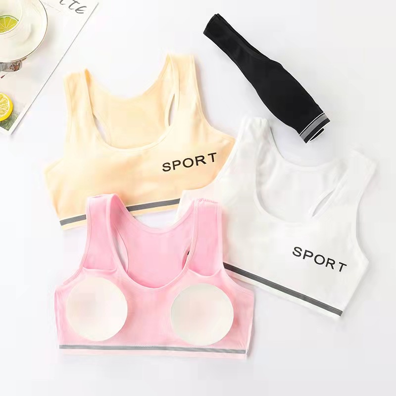 Bra Sport Anak Perempuan Fashion Import - Bra Sport Remaja Pakaian Dalam Miniset