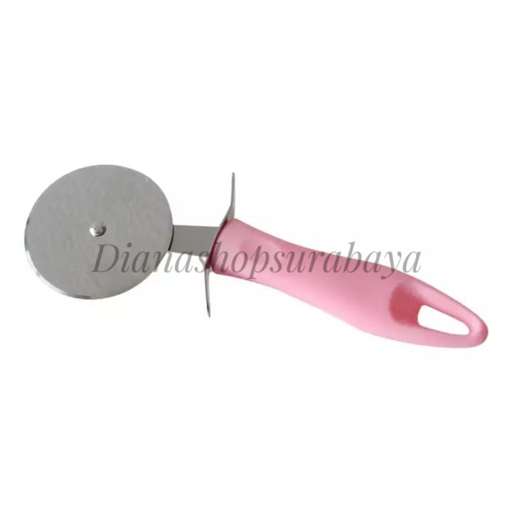 

Pisau Pemotong Pizza / Pizza cutter -Pink